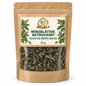 Minzblätter, getrocknet, 25 g