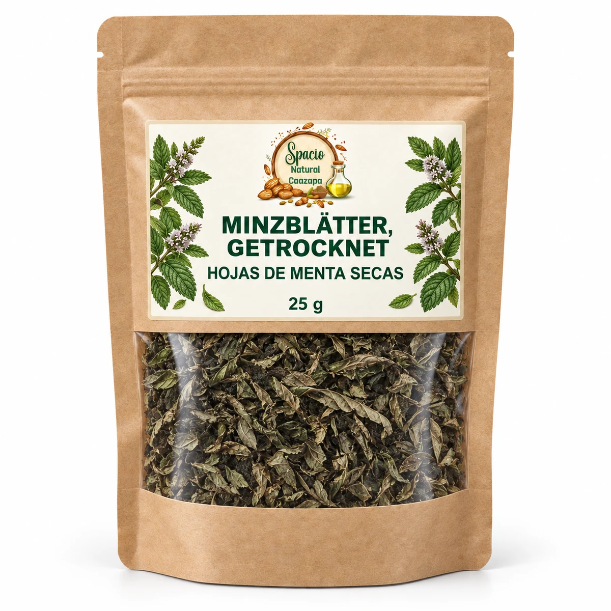 Minzblätter, getrocknet, 25 g