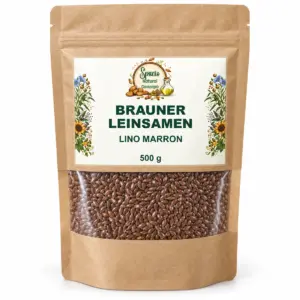 Brauner Leinsamen, 500 g