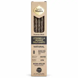 Räucherstäbchen Zitronella, Orange & Palo Santo, 8 STK.
