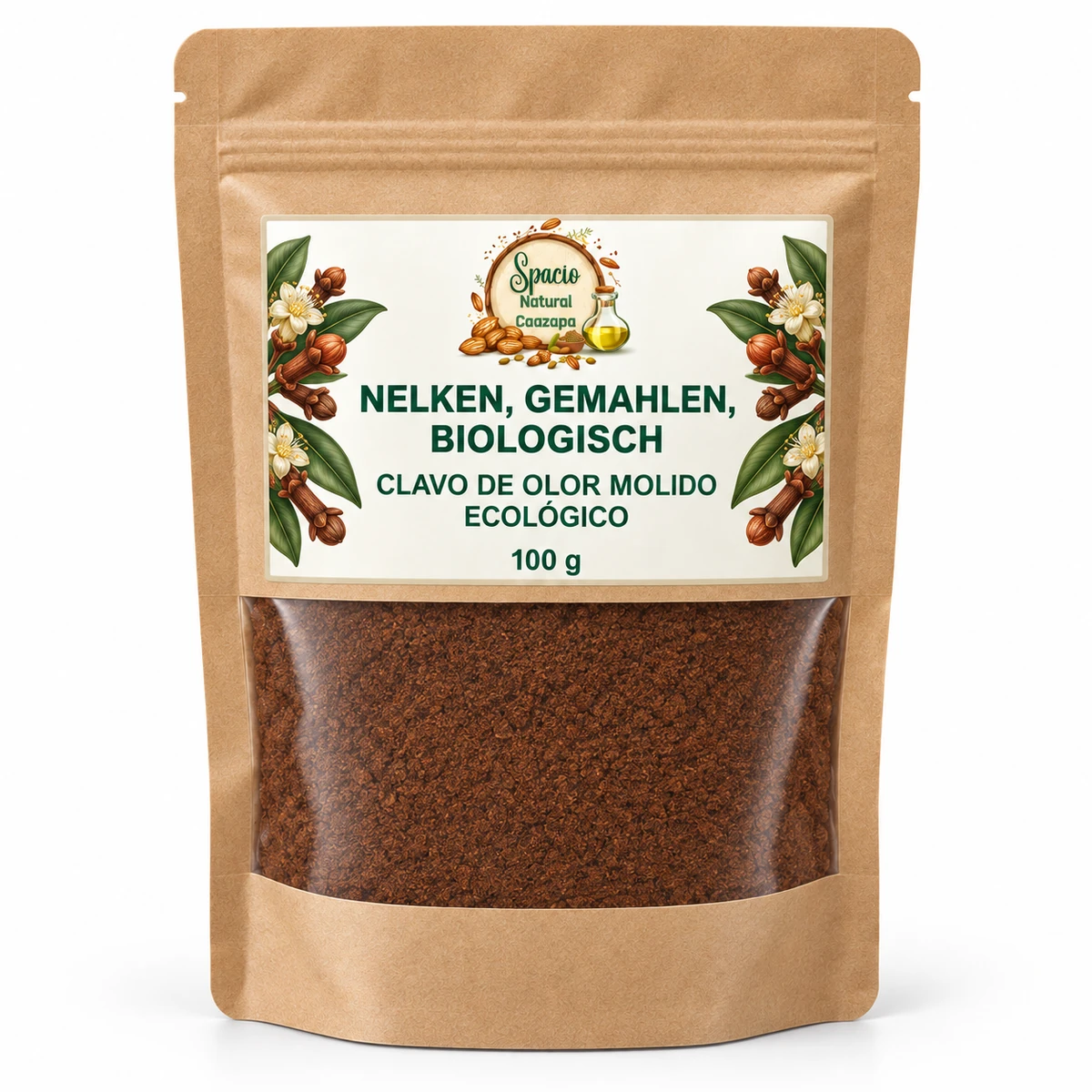 Nelken, gemahlen, biologisch, 100 g