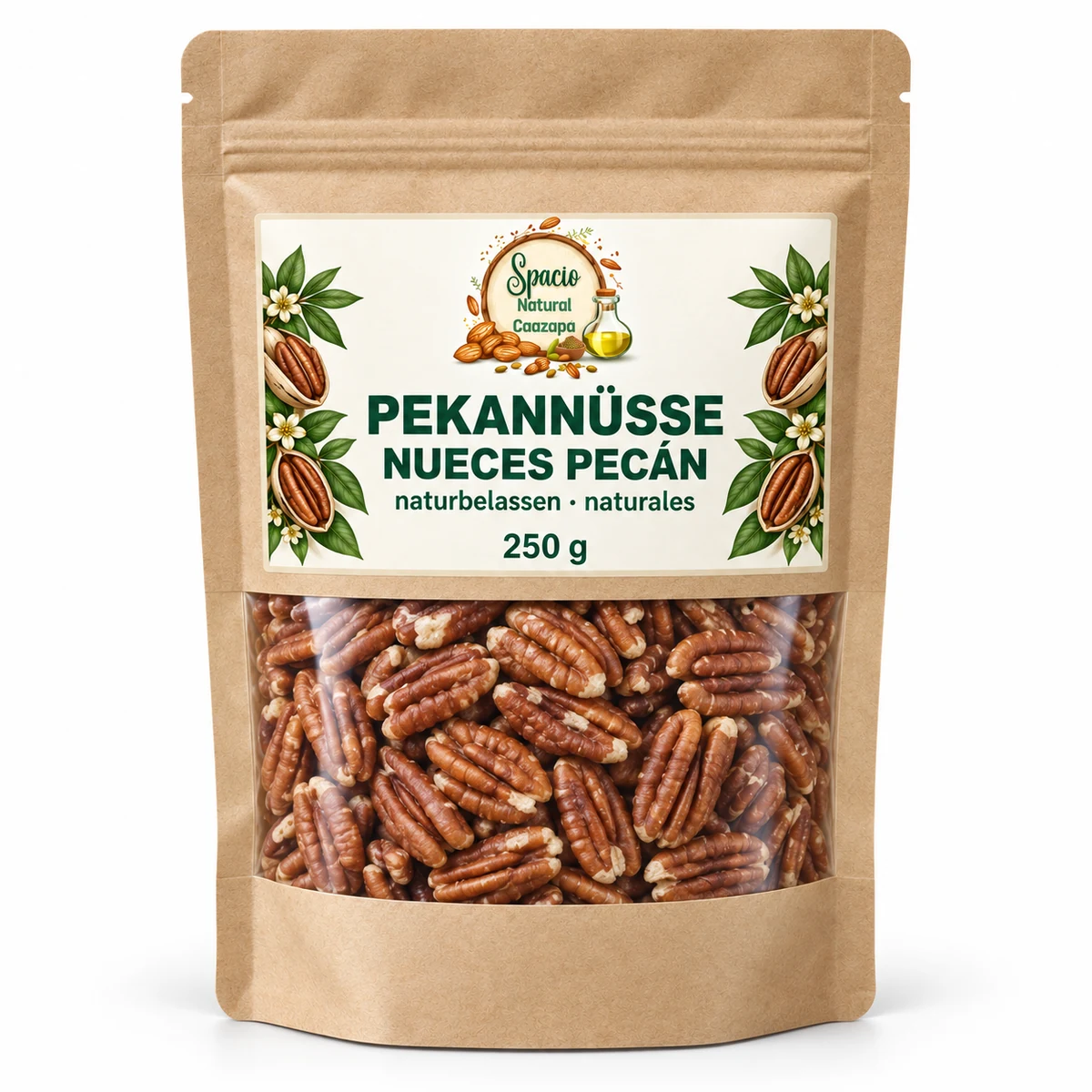Pekannüsse, naturbelassen, 250 g