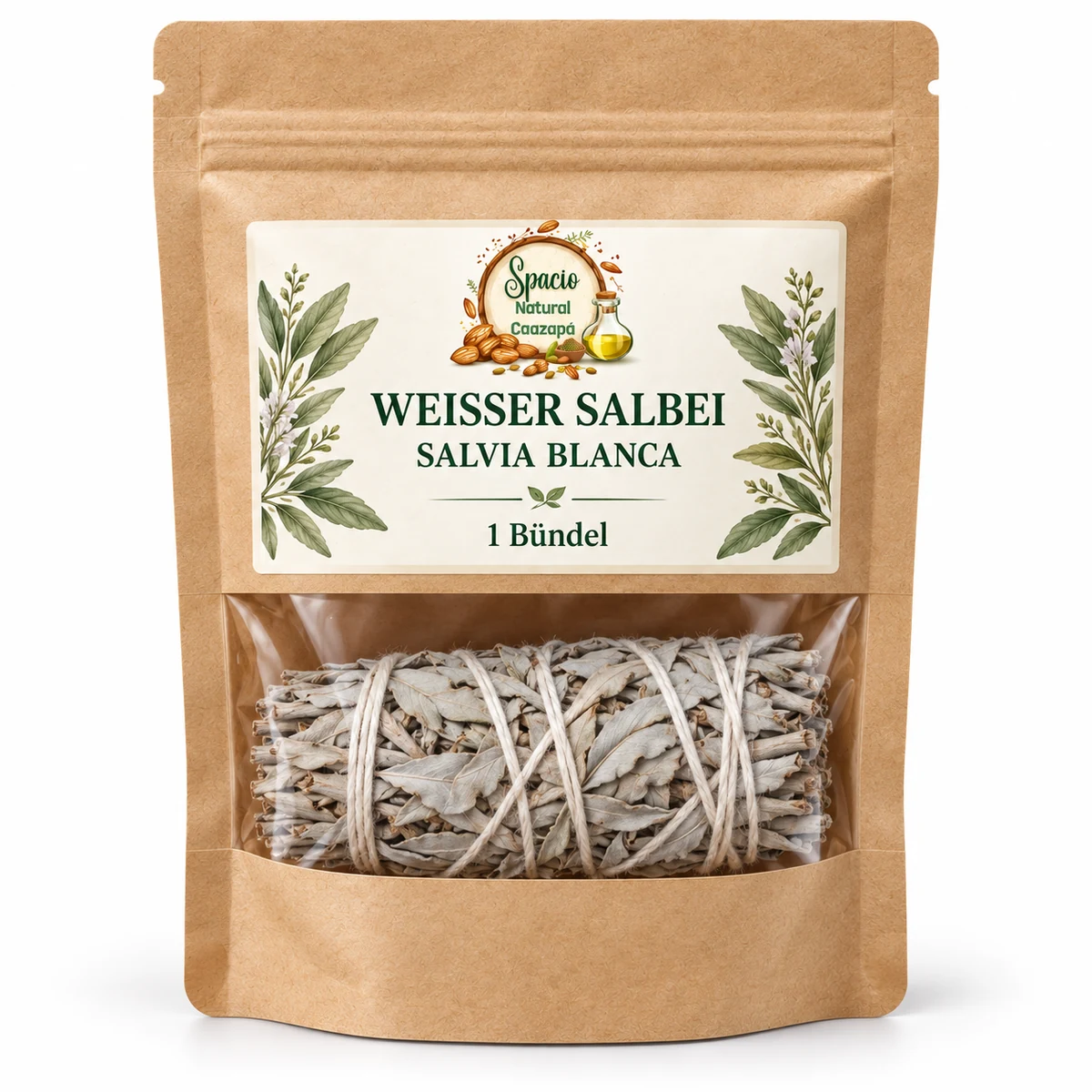 Weißer Salbei zum Räuchern, 1 BÜNDEL