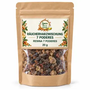 Harz,Räucherharzmischung 7 Poderes, 20 g