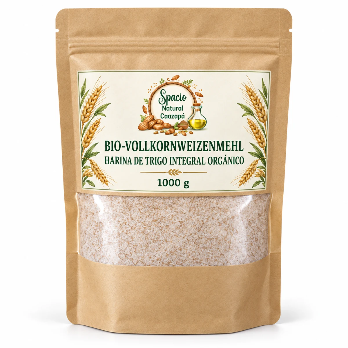 Bio-Vollkornweizenmehl, 1000 g