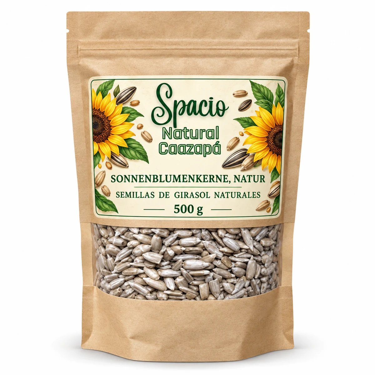 Sonnenblumenkerne, natur, 500 g