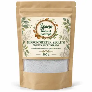 Mikronisierter Zeolith zur äußeren Anwendung, 500 g