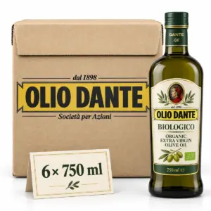 Bio-Olivenöl nativ extra – Kiste mit 6 Flaschen, 6 FLASCHEN À 750 ML