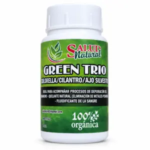 Bio-Green Trio – Chlorella, Koriander und Bärlauch, 60 KAPSELN