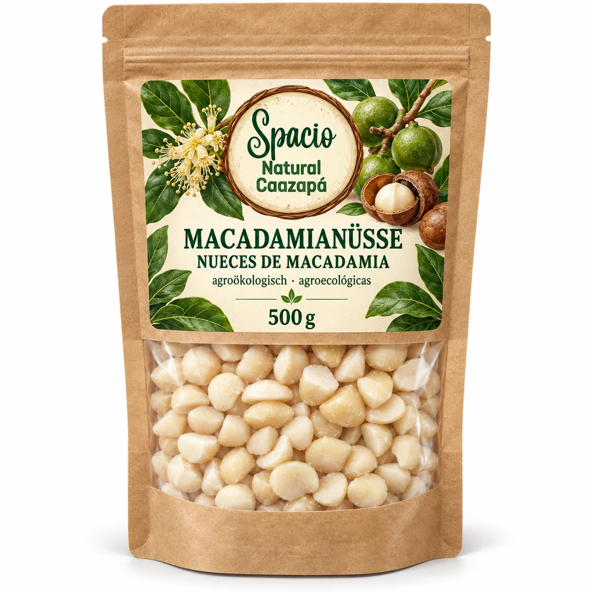Macadamianüsse, agroökologisch, 500 g