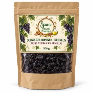 Schwarze Rosinen, kernlos, 500 g