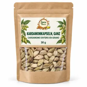 Kardamomkapseln, ganz, 30 g