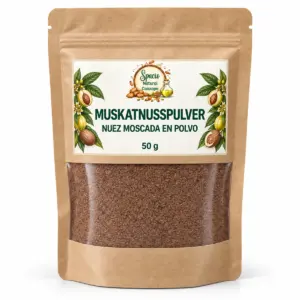 Muskatnusspulver – naturbelassen, 50 g
