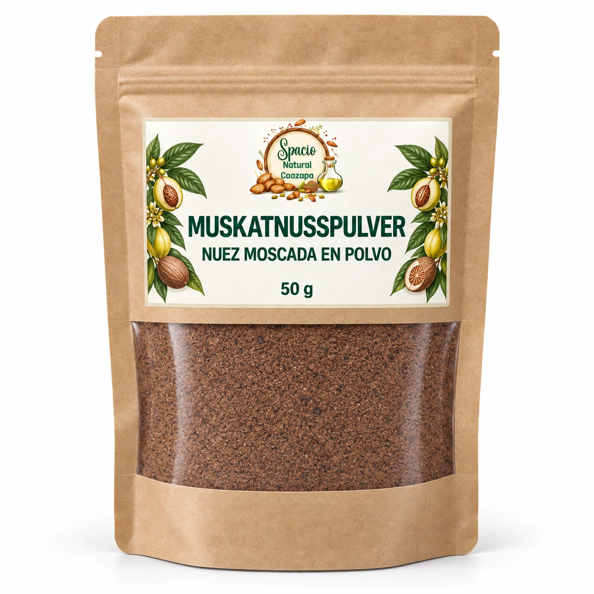Muskatnusspulver – naturbelassen, 50 g
